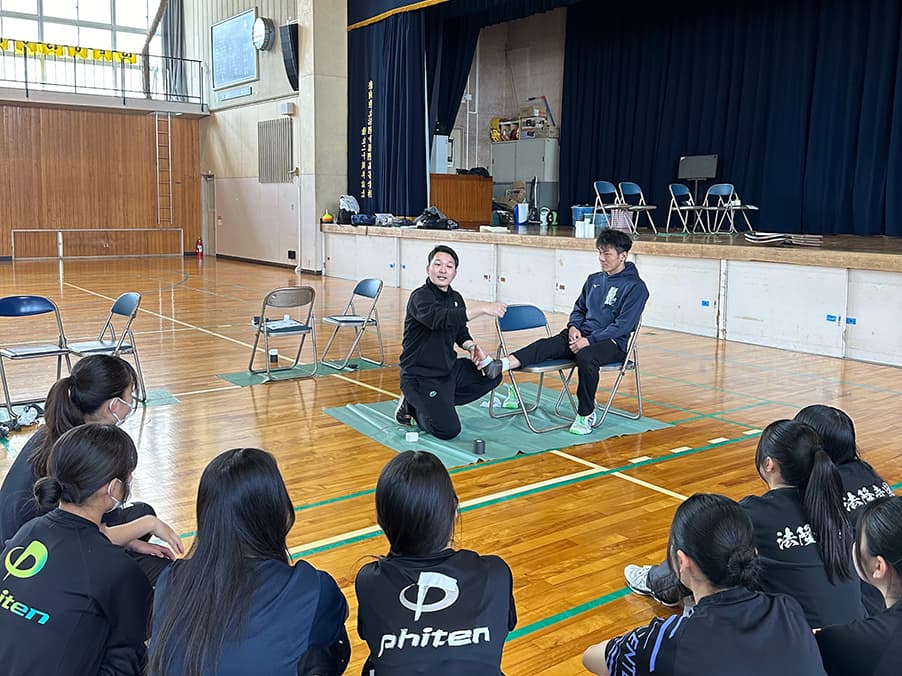 高校部活動出張講座(現場実習)